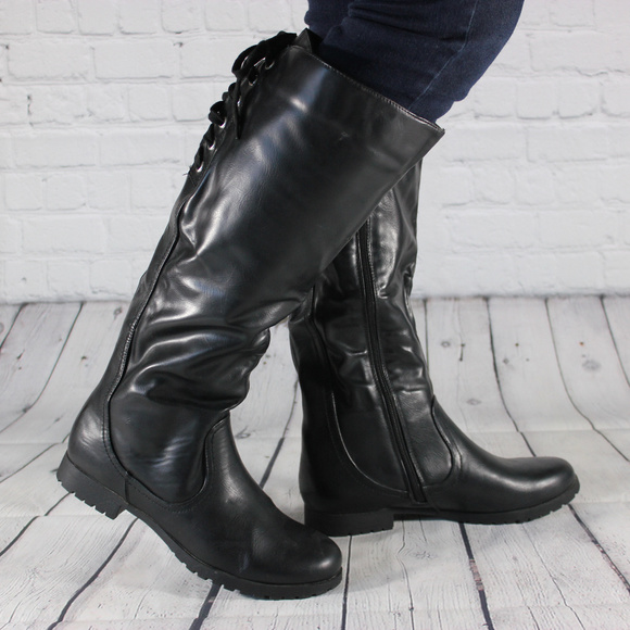 Miss Me Shoes - MISS ME? COMBAT BOOT